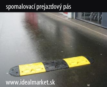 prejazdov spomalovac ps ltoierny na cestu pred obchodn dom, www.idealmarket.sk