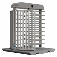 mobiln turniket elektro mechanick, pozink V-Turnstile 2